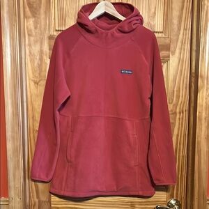 Columbia Red/Orange Fleece Jacket